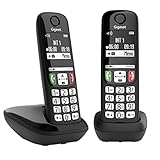 Gigaset A735 duo - Kabelloses DECT Haustelefon mit zwei Mobilteilen - Deutsch