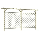 Kavolet Kiefer Imprägniert Blumengitter, Pergola Rankgitter, Gitterzaun Pergola mit...