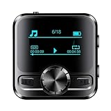 Dawafit Tragbarer MP3-Player, Bluetooth, Rauschunterdrückung, Mini-Diktiergerät, FM-Radio,...