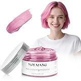 Temporäre Haarfarbe, Styling Haartone für Männer Frauen, Natürliche Frisur Pomade, Temporäre...