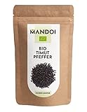 Mandoi Bio Timut Pfeffer ganz, 100g, ökologisch angebaut in Nepal, fruchtige Szechuan-Pfeffer...