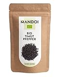 Mandoi Bio Timut Pfeffer ganz, 50g, ökologisch angebaut in Nepal, fruchtige Szechuan-Pfeffer...