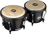 Meinl Percussion HB50BK ABS-Plastik Bongo-Set, Headliner Series, Durchmesser 16,51 cm (6,5 Zoll)...