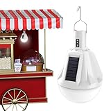 Solarbetriebener Scheinwerfer, ABS-USB-LED-Solarlichtlaterne, staubdichte Solarlampe,...