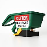 Onbest Handstreuer – 3 Liter Streugerät – innovativer Handgriff – Flexible Streubreite –...