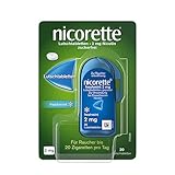 NICORETTE Lutschtabletten mit 2 mg Nikotin – freshmint Geschmack – diskret mit dem Rauchen...