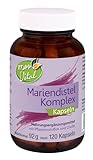 KOPP Vital® Mariendistel Komplex Kapseln | 120 Kapseln | 92 g | Vegan | Mit Mariendistel,...
