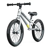 GASLIKE Laufrad 16 Zoll für Große Kinder ab 4 5 6 7 8 Jahre für Jungen und Mädchen, Fahrrad ohne...