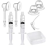 Nippelkorrektor - Nippelabzieher 2 Stück Nippel Korrektor Brustwarzenformer Umgedrehte Nippelsauger...