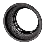 Hama Gegenlichtblende für Standard-Objektive, Faltbar, Einschraubfassung 37 mm, Schwarz