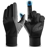 OZERO Herren Wasserdicht Thermohandschuhe, Touchscreen Winterhandschuhe Fahrhandschuhe...