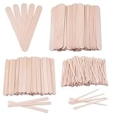 BQTQ 310 Stücke Holzspatel für Haarentfernung Holzspatel Waxin Spatel Holz Waxing Sticks...