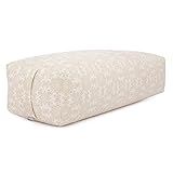 Bodhi Yoga Bolster SALAMBA Madurai | Maharaja Collection | Rechteckig | Waschbarer Bezug aus...