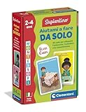 Clementoni Sapientino Montessori - Helfen Sie Mir beim Selbstmachen, Lernspiel mit 48 Flashcards...