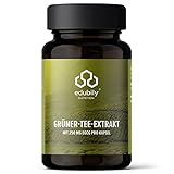 edubily nutrition® Grüntee-Extrakt - 250 mg EGCG pro Kapsel, entspricht 5 Tassen Grüner Tee -...