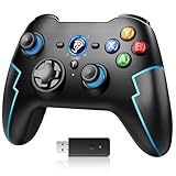 EasySMX Wireless PC Controller Game Controller PC Kabellos Bluetooth Gamepad mit Hall-Trigger&Dual...