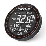 CYCPLUS Fahrradcomputer GPS Fahrradtacho Kabellos, Wasserdicht IPX6 Fahrrad Computer ANT+ Drahtloser...