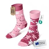 Many Mornings - Mismatched Socken - Lustige Socken Unisex - Body Positivity Socken - Geschenkidee -...