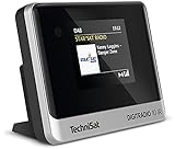 TechniSat DIGITRADIO 10 IR - DAB+ und Internetradio Adapter (WLAN, Farb-Display, Bluetooth,...