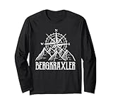 Bergkraxler Bergsteiger Wanderlust Bergfan Hiking Wanderer Langarmshirt