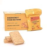 Notfall-Nahrungsmittelversorgung – Erdnuss-Hardtack, Mre Meals Military 2025, Notfall-Mahlzeiten,...