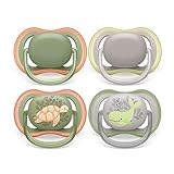 Philips Avent ultra air Schnuller - 4er Pack, BPA-freier, atmungsaktiver Schnuller für Babys von...