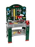 Theo Klein 8580 Bosch Work-Station | 44-teilig | Werkbank inkl. Arbeitssplatte mit Lernfunktion |...