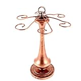 OUSIKA Qtqgoitem Tabletop 6 Weinglas Becher Stemware Halter Präsentationsständer 32 cm Messington...