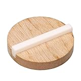 Gitarrenresonator -Keks Ersatz Maple Wood Keks mit Ochsenknochensattel für Einzelkegelresonator...