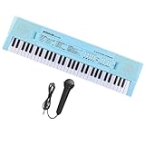 Sharplace Keyboard-Klavier für Kinder, digitale Musik, Klavier, 61 Tasten, Musikinstrument, USB-,...