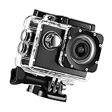 Unterwasserkamera, K1080HD 12 MP Unterwasser-wasserdichte Videokamera, Outdoor-Bike, Tauchen,...