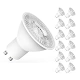 Yiahin GU10 LED Neutralweiss | GU10 LED Lampe | Neutralweiß 4500 Kelvin | 600 Lumen | 5W ersetzt...