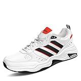 adidas Herren Strutter Shoes, Cloud White / Core Black / Active Red, 42