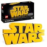 LEGO Star Wars 75407 Star Wars Logo Steinen - Bauset für Erwachsene zum Sammeln - Popkultur-Modell...