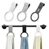 THQAE 3 Stück Handtuch Clips zum Aufhängen,Handtuch Klammer,Handtuchclips mit...
