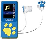 Lenco MP4-Player Xemio-560 MP4-Player 8GB Speicher LCD-Bildschirm blau