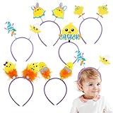 Oster-Stirnbänder für Frauen – Haar-Accessoires, Oster-Stirnband, 6 x Haarreifen,...