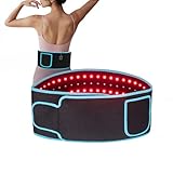 Rotlichttherapie, 660 nm & 850 nm Infrarot-Massagegürtel, Heizkissen für Taille, Rücken,...