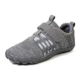 Kinder Barfußschuhe Minimalistisches Sneaker für Jungen Mädchen mit breiter Zehenbox und...