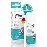 flint Med Sprühpflaster – Verschließt und schützt die Wunde, wasserfest, atmungsaktiv,...