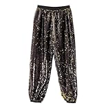 Herren-Slacks aus Leinen-Baumwolle, lockere Passform, Freizeithose mit elastischen Bündchen,...