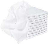 NatureMark® 10er Pack Mulltücher | Mullwindeln | Stoffwindeln | Mulltücher ca. 70x70 cm, 100%...