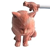 Lustiger Zahnpastaspender – Katzenerbrochenes Badezimmerzubehör – lustige Zahnpasta-Presse,...