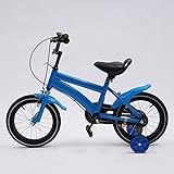 14 Zoll Kinderfahrrad Fahrrad ab 3-6 Jahre Jungen Mädchen Fahrrad mit Stützräder Unisex Kinderrad...