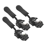 Reißverschluss Schieber Ersatz - 3-Teiliger Abnehmbarer Universeller Zippergriff - Reparatur-Set...