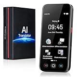 kentfaith AI Sprachübersetzer Gerät, 144 Sprachen Übersetzungsgerät 0,2s Sofortübersetzung, 98%...