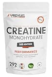 Creatin Pulver 1kg / 1000 g reines Creatin Monohydrat in mikronisierter Qualität - Kreatin...