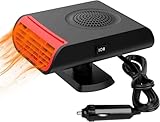 Leaflai Autoheizung,12V Tragbare Autoheizung Winter-Auto-Heizung-Kit 150W Plug in...