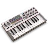 Akai Professional MPK Mini IV USB-C MIDI Keyboard Controller für Anfänger und Produzenten – MPC...