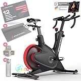 Sportstech sBike Lite - Smartes Heimtrainer Fahrrad mit LED + App mit Live & On-Demand Kursen und...